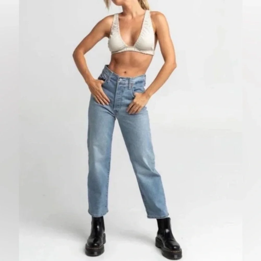 NWT Free People Wait & See Stripe Bralette. XS